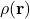 \rho(\mathbf{r})