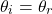 \[ \theta_i = \theta_r \]