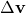 \Delta \mathbf{v}