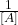 \frac{1}{[A]}