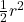 \frac{1}{2} r^2