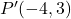 P'(-4, 3)