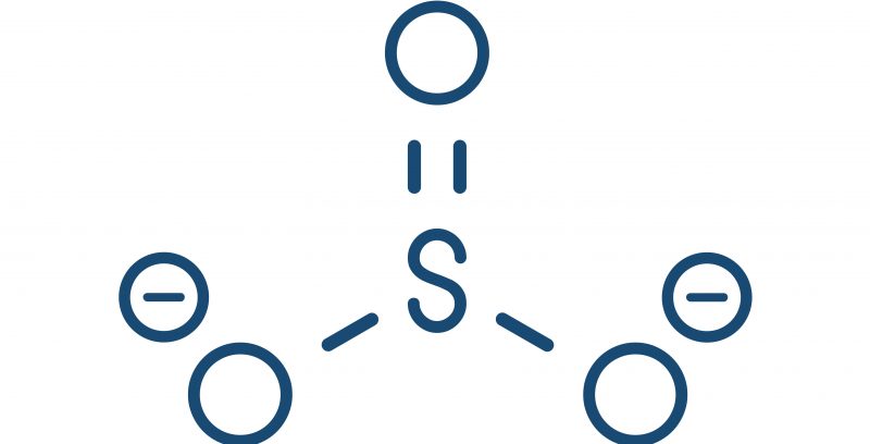 Sulfit adalah anion poliatomik.