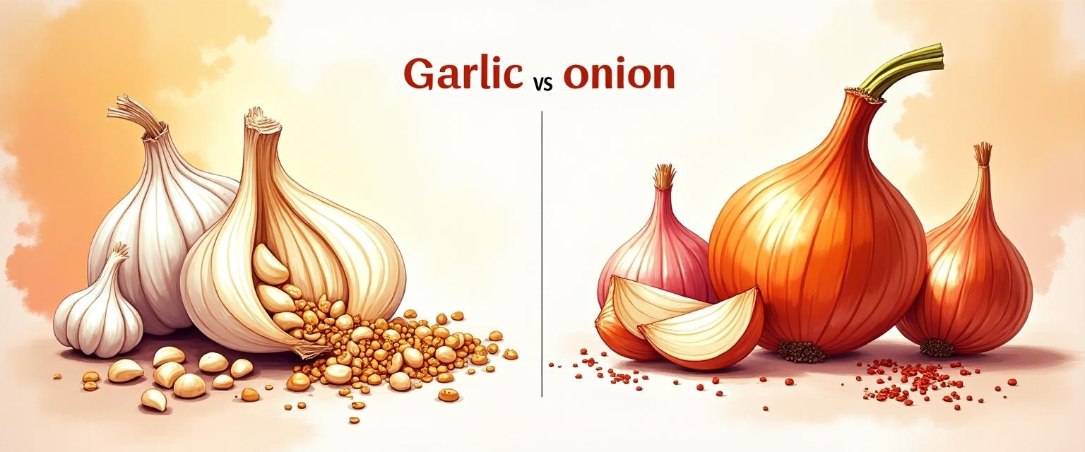 Perbedaan Bawang Putih dan Bawang Merah