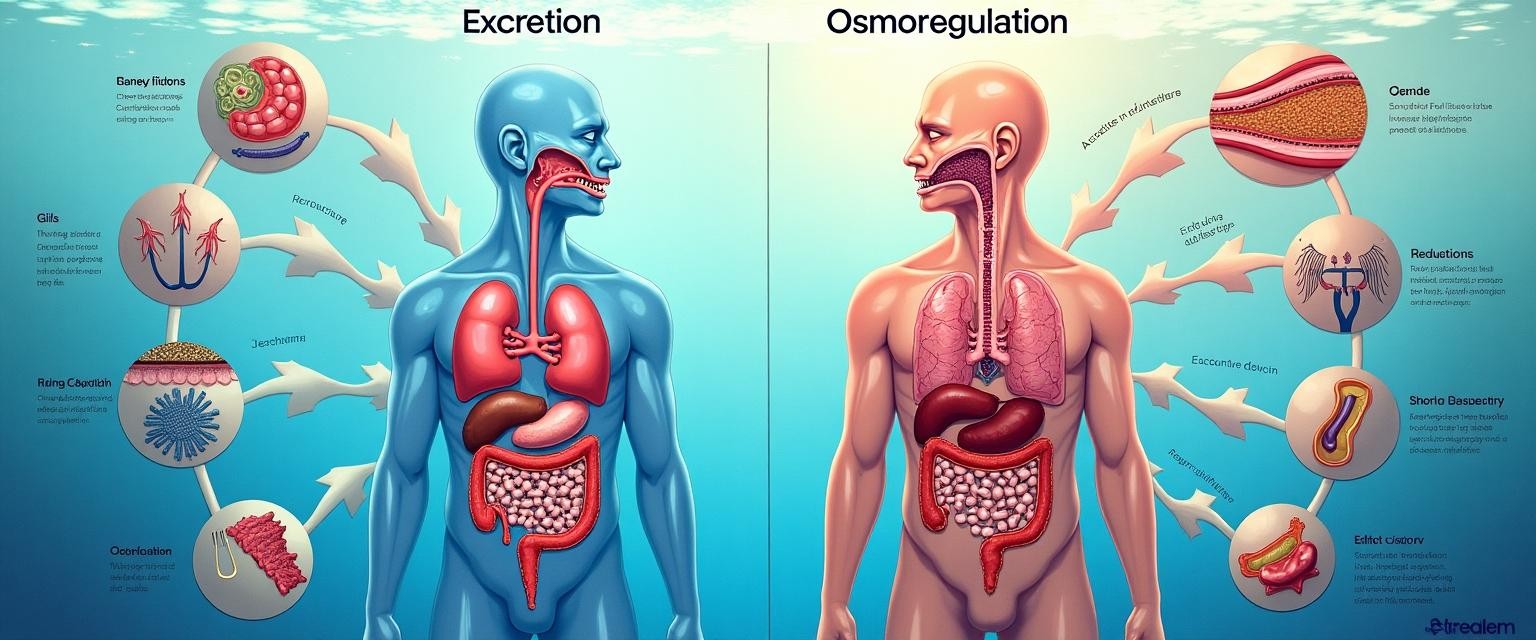 Perbedaan Ekskresi dan Osmoregulasi: