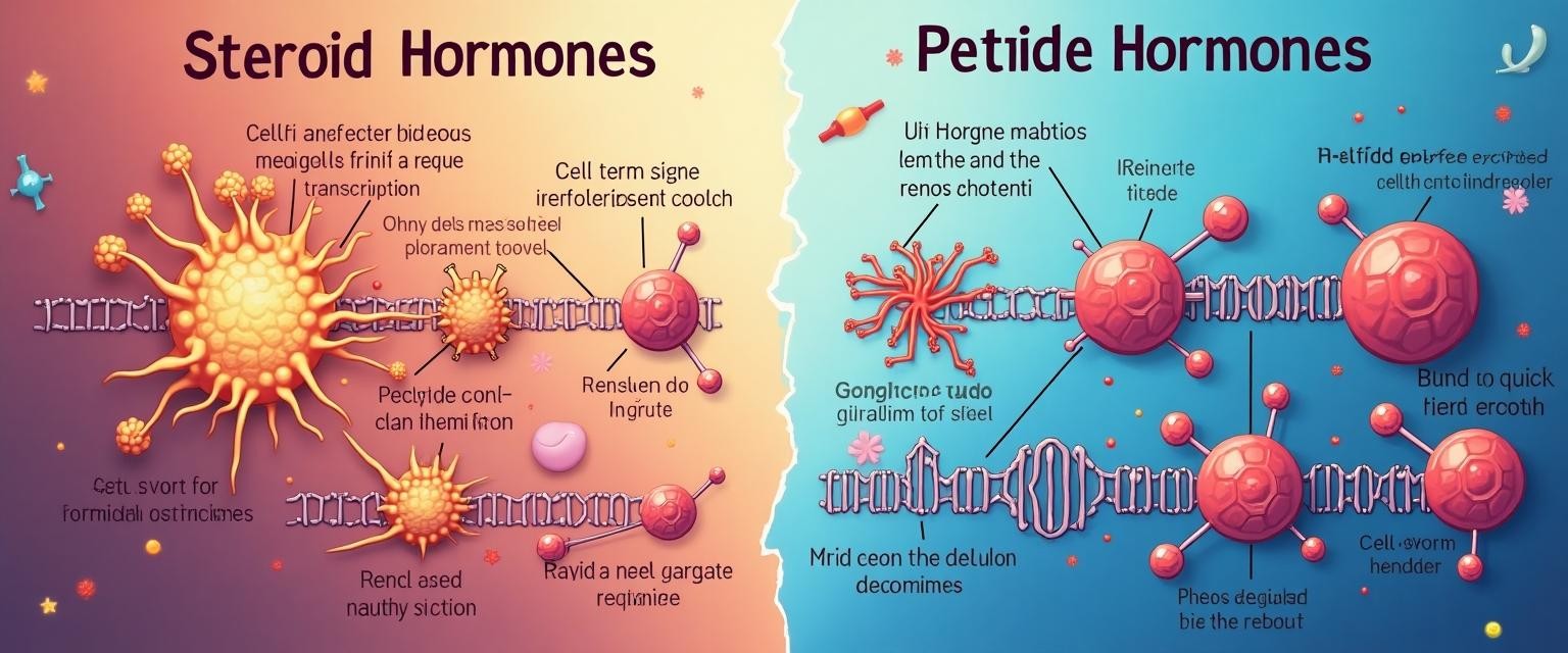 Perbedaan Hormon Steroid dan Peptida