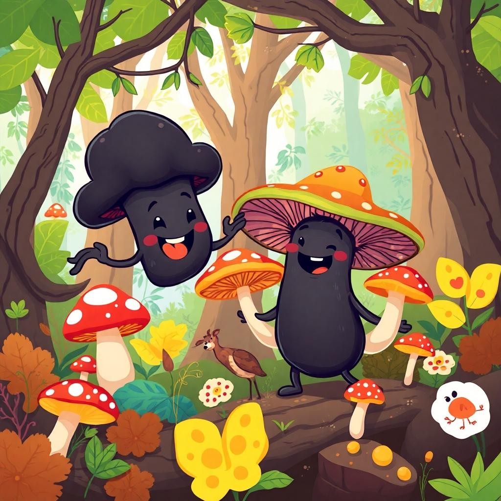 Perbedaan Jamur Hitam dan Jamur