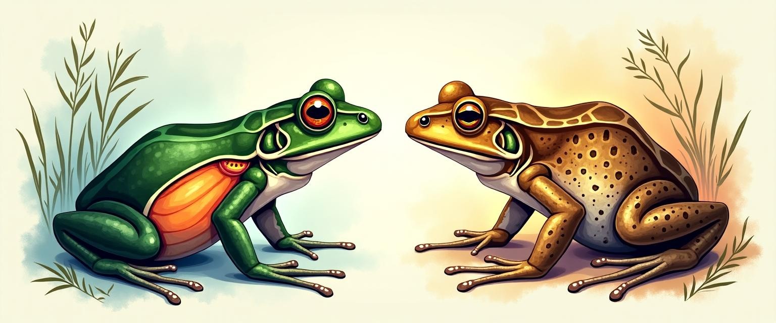 Perbedaan Katak dan Kodok