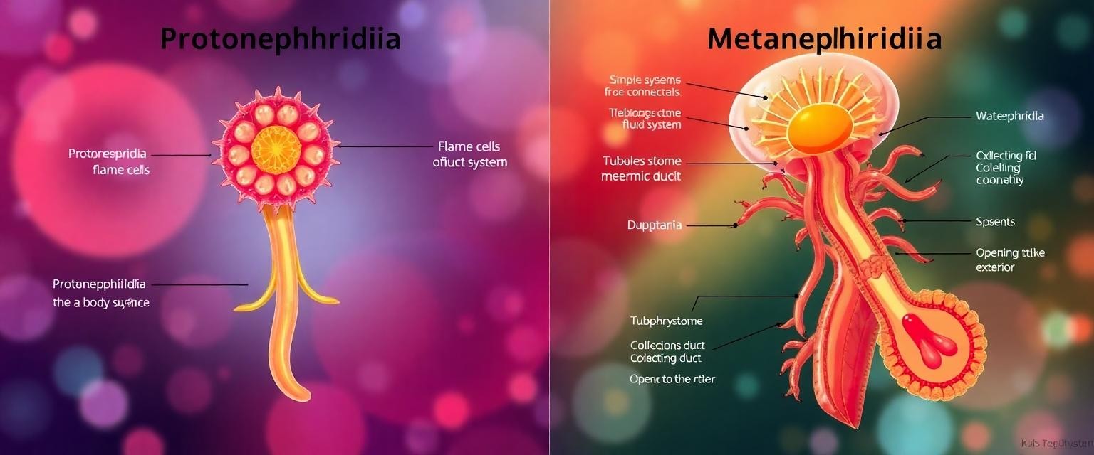 Perbedaan Protonefridia dan Metanefridia