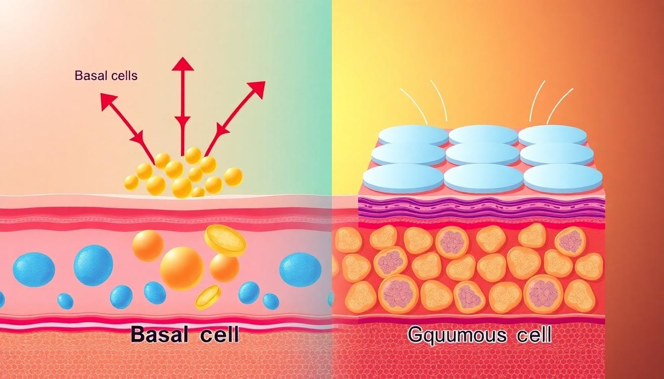 Perbedaan Sel Basal dan Sel Skuamosa