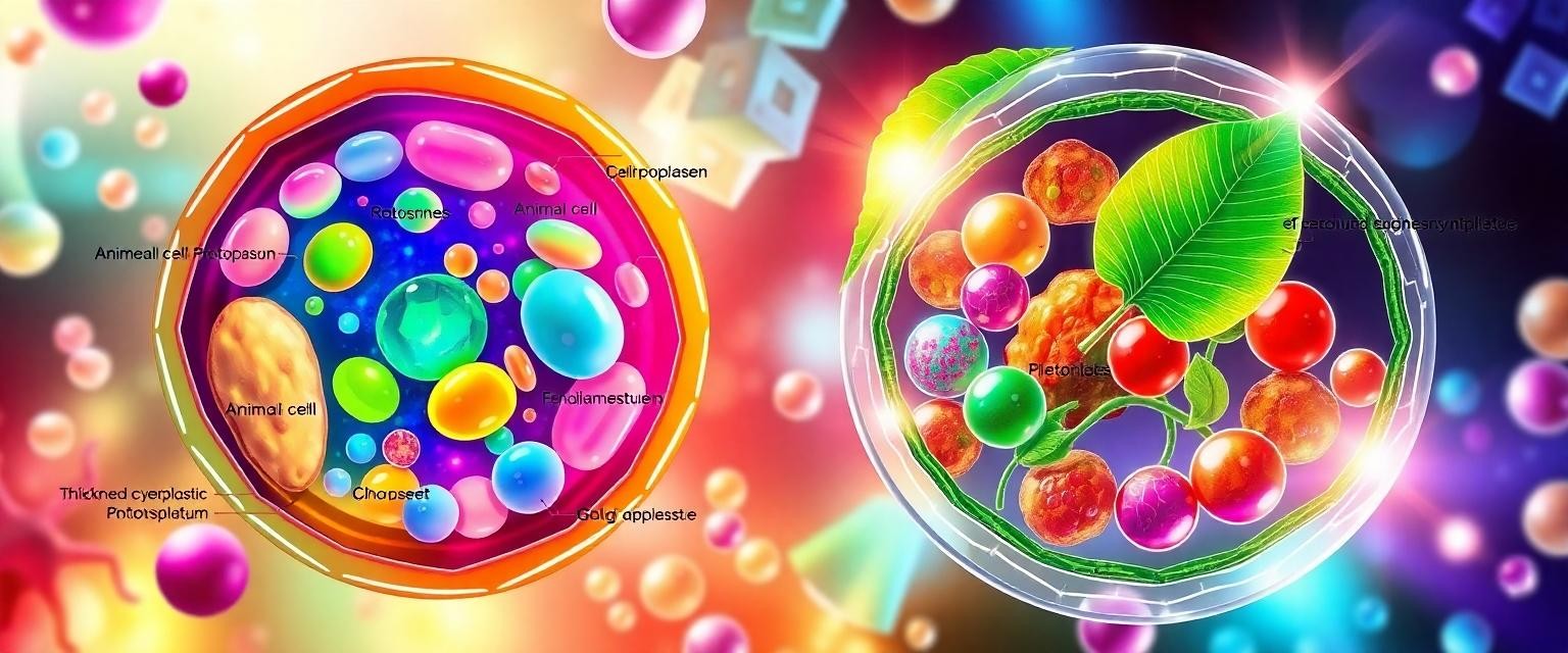 Perbedaan Protoplasma pada Sel Hewan dan Tumbuhan