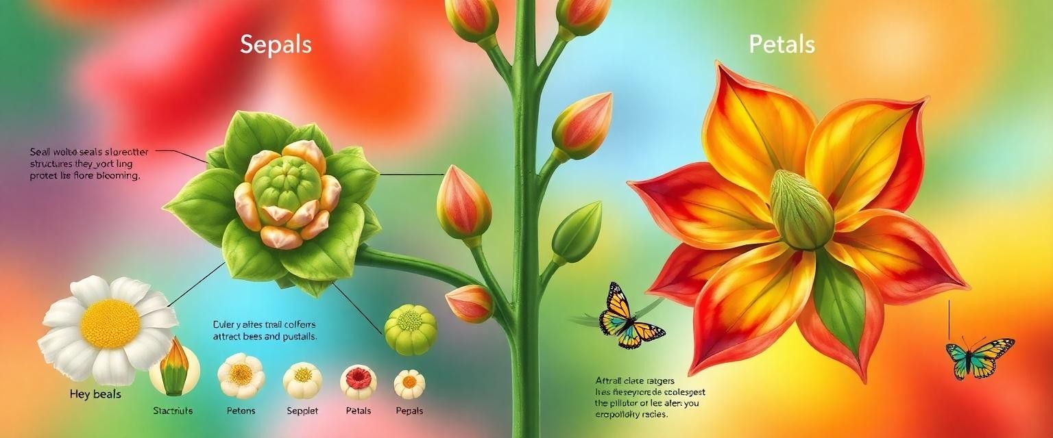 Perbedaan antara Sepal dan Petal
